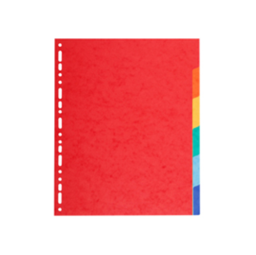 SEPARATORE A4-Maxi A 6TACCHE in CARTONCINO RICICLATO 220gr FOREVER